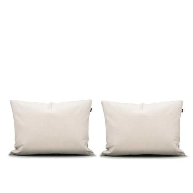 Set of 2 Valka Pillowcases 50x70cm Beige