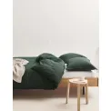 Komplet 2 poszewek na poduszki Valka 70x80cm zielony - 2