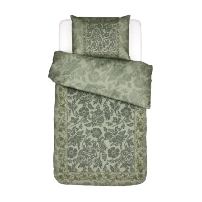 Maere Bedding 135x200cm with Pillowcase 60x80cm Green - 1