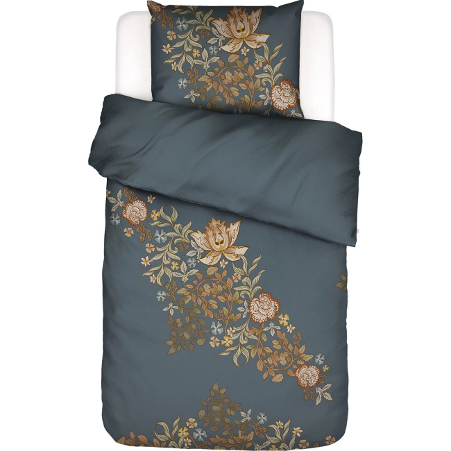 Amelie Bedding 135x200cm with Pillowcase 60x80cm Blue - 1