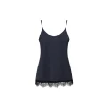 Luna Pajama Top Size S Navy Blue - 1