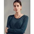 Luyza Pajama Top Size M Gray - 4