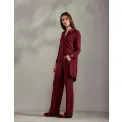 Koszula nocna Valentina rozmiar M burgundowa - 4