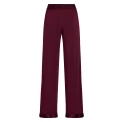 Nora Pajama Pants Size S Burgundy - 9