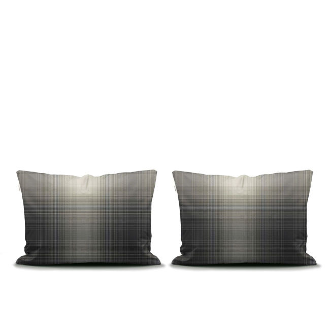 Set of 2 Phia Pillowcases 50x70cm Black