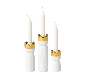 Zestaw 3 świeczników Kacper Melchior Baltazar
