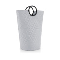 Organizing basket Loophome M rhombus light grey - 1