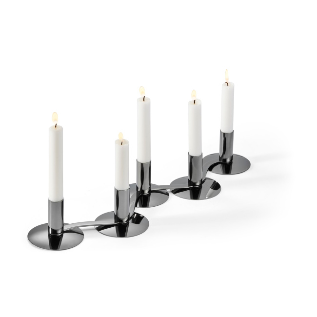 Candle holder Quintett five-arm