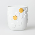 Wazon Gold Dots 21,5cm  - 3
