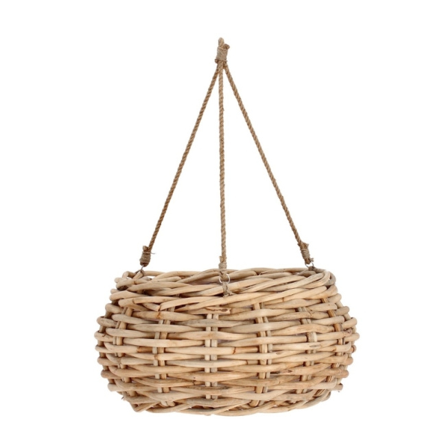 Rattan basket Yulia 60x30cm hanging basket