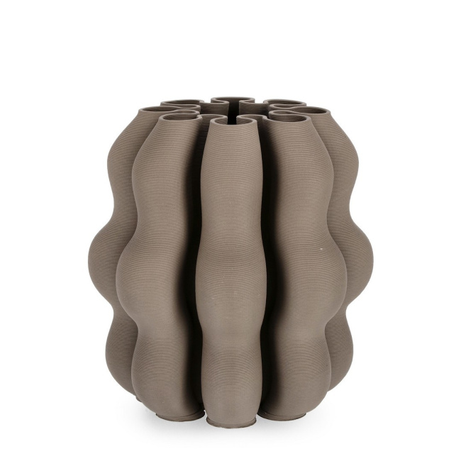 Rowan vase 25x26cm 3D brown - 1