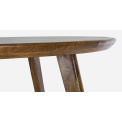 The Sylvester table 120x76cm brown - 6