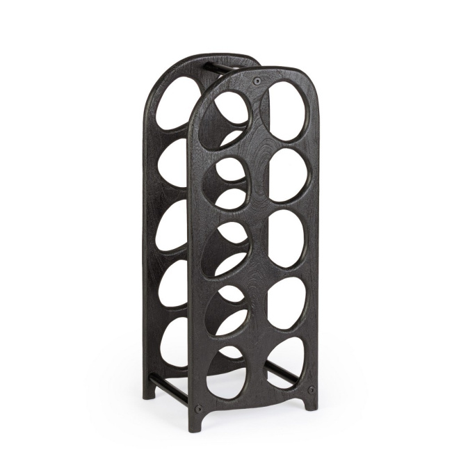 Yukon wine bottle rack 67cm black - 1