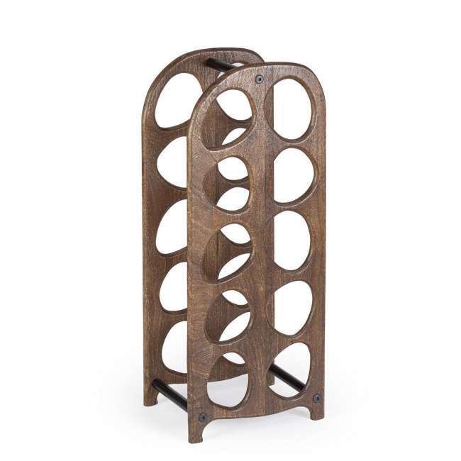 Yukon wine bottle rack 67cm brown