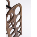 Yukon wine bottle rack 67cm brown - 2