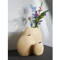 Moon vase 24x9cm beige - 2