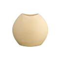 Moon vase 24x9cm beige - 1