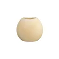 Moon vase 16x6.5cm beige - 1