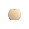 Moon vase 16x6.5cm beige - 1