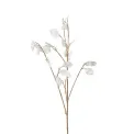 Gałązka Lunaria 90cm biała - 1