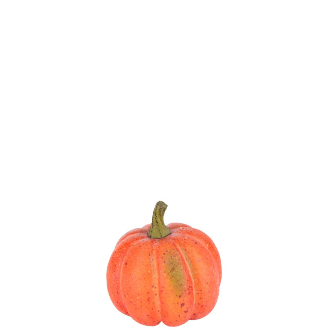 Decorative Pumpkin 10cm Orange