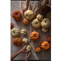 Decorative Pumpkin 14cm Cream - 2