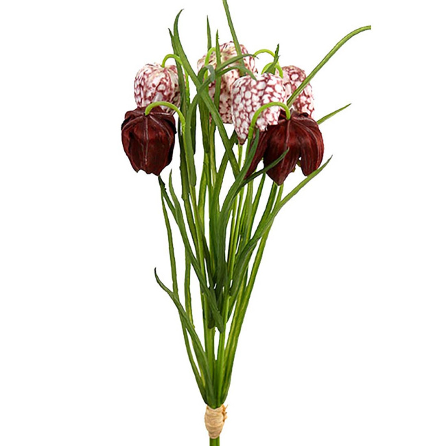 Checkered Flower Bouquet 40cm