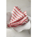 Napkin 45x45cm White and Red - 5