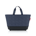 Basket Shoppingbasket 22l herringbone dark blue - 1