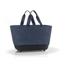 Koszyk Shoppingbasket 22l herringbone dark blue - 5