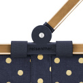 Koszyk Carrybag frame 22l metalic dots blue - 8