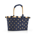 Koszyk Carrybag 5l metallic dots blue - 1