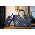 Torba Loopshopper 25l metallic dots blue - 6