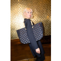 Torba Loopshopper 25l metallic dots blue - 4