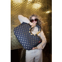 Torba Loopshopper 25l metallic dots blue - 2