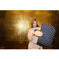Torba Loopshopper 25l metallic dots blue - 5