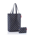 Cityshopper Bag Set Metallic Dots Blue - 1