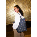 Cityshopper Bag Set Metallic Dots Blue - 2