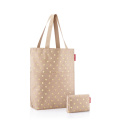 Cityshopper Bag Set Metallic Dots Coffee - 1