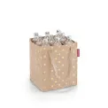 Bottle bag metallic dots coffee - 4