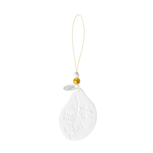 Zawieszka gałązka ornamentu 7x5cm - 1