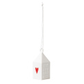 Zawieszka Dzwonek domek Love Joy Happiness 2,5cm - 1