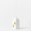 Christmas bell pendant house snow - 3