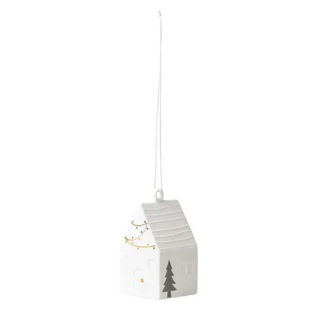 Zawieszka dzwonek domek 5x10cm