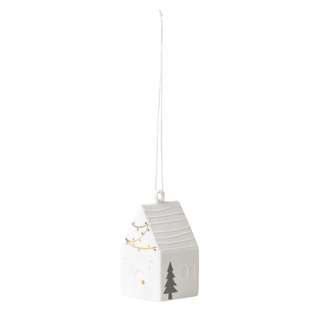 Pendant bell house 5x10cm