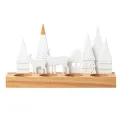 Świecznik Las 25x7x13,5cm na tealight - 1