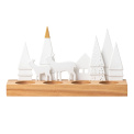 Świecznik Las 25x7x13,5cm na tealight  - 1