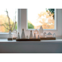 Świecznik Miasto 25x7x16,5cm na tealight - 2