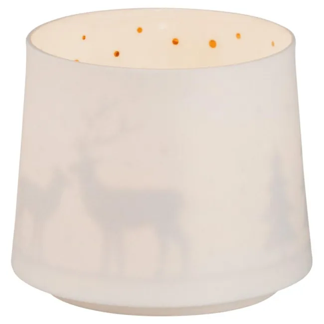 Lampion 7,5x6,5cm renifer