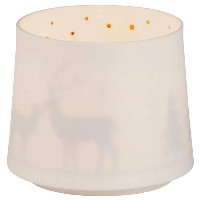 Lampion 7,5x6,5cm renifer